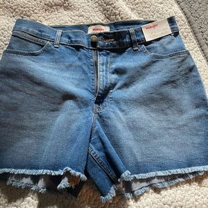 Denim Wrangler shorts